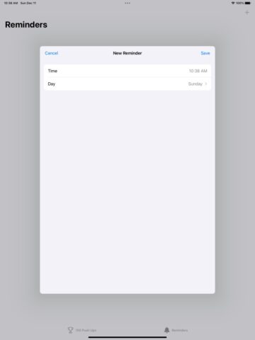 Pushie: 100 отжиманий для iOS — скриншот 4