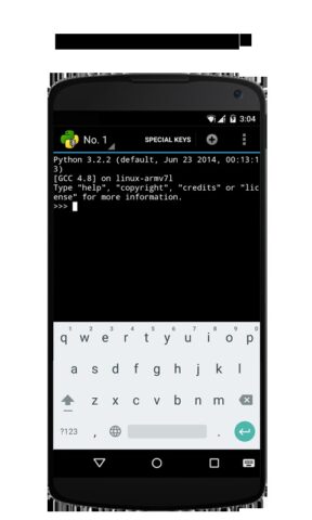 QPython+ — Python for Android для Android — скриншот 3