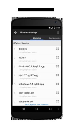 QPython+ — Python for Android для Android — скриншот 4