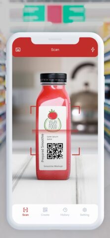 Сканер QR- и штрих-кодов для iOS — скриншот 1