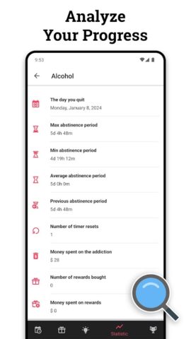 Бросаем Зависимости и Привычки для Android — скриншот 5