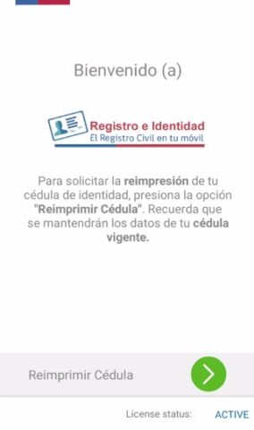 REGISTRO E IDENTIDAD для Android — скриншот 2