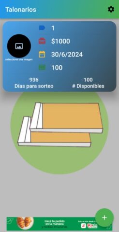 Talonarios Rifas для Android — скриншот 2