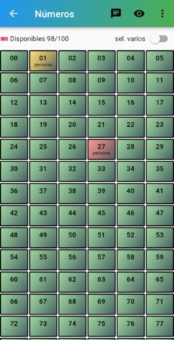 Talonarios Rifas для Android — скриншот 3