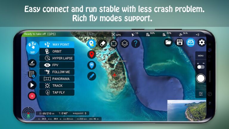 Rainbow for DJI Drones для Android — скриншот 1