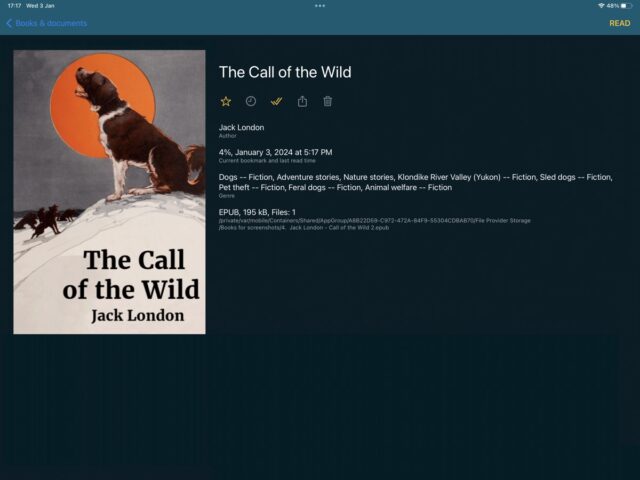 ReadEra – читалка книг fb2 pdf для iOS — скриншот 3
