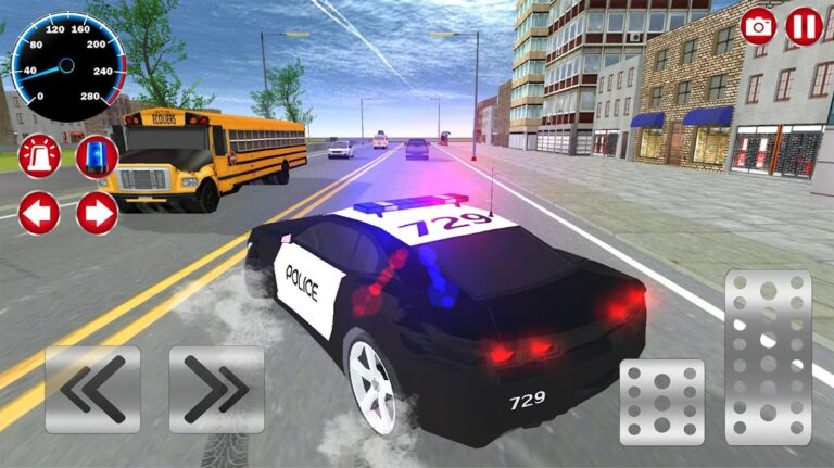 Real Police Car Driving 2023 для Android — скриншот 1