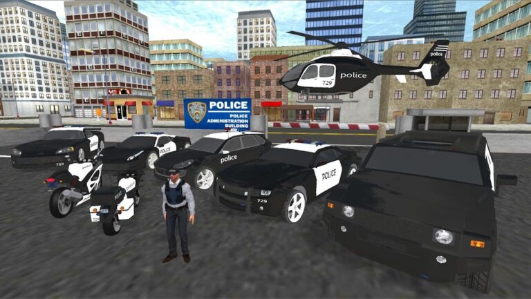 Real Police Car Driving 2023 для Android — скриншот 3
