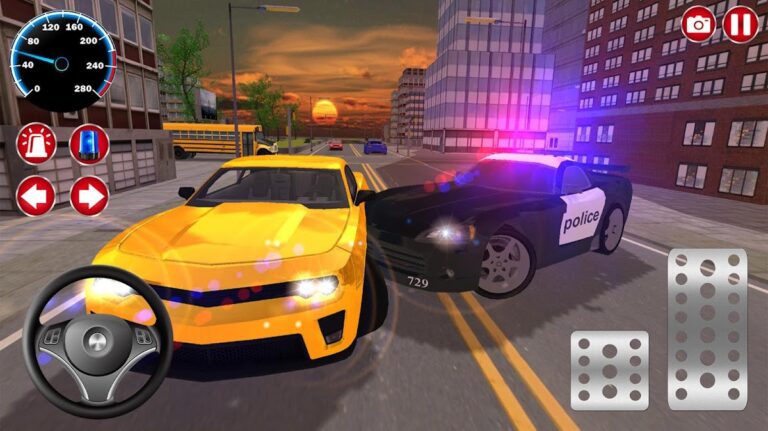 Real Police Car Driving 2023 для Android — скриншот 4
