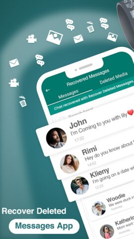 Recover Deleted Messages App для Android — скриншот 1