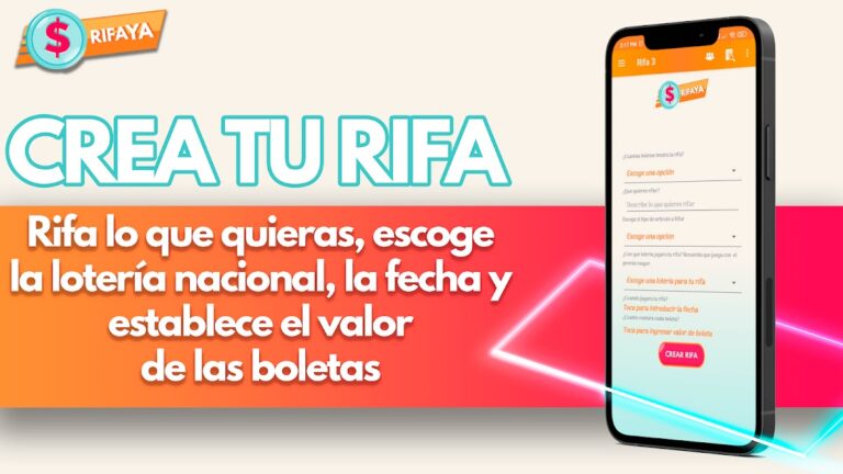 RifaYa — Talonario Virtual для Android — скриншот 1