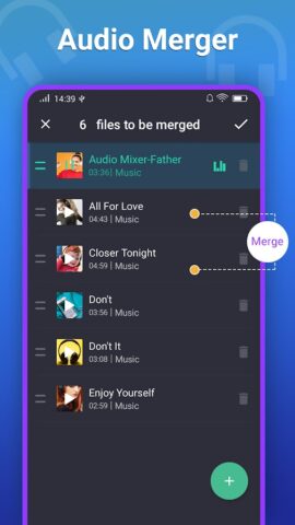 Обрезка музыки & Редактор MP3 для Android — скриншот 3