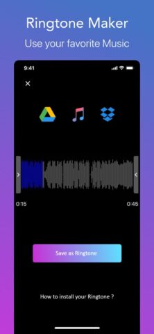 рингтоны для iPhone Музыка для iOS — скриншот 2