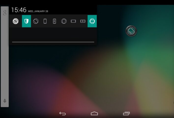Rotation Control для Android — скриншот 4