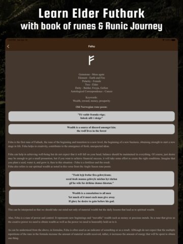 Рунические формулы и Руны для iOS — скриншот 2