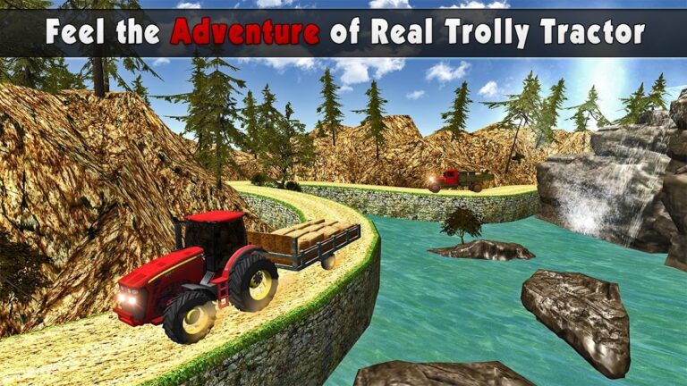 Игры Сельский трактор — скриншот 1