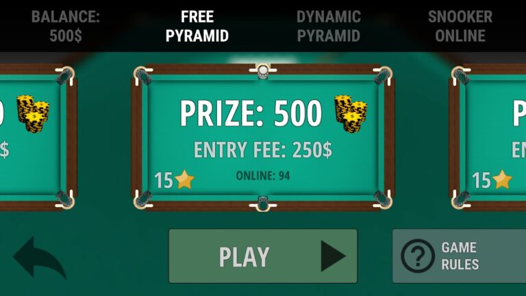 Русский бильярд для Android — скриншот 5