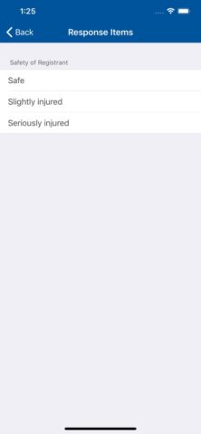 SECOM Safety confirmation для iOS — скриншот 4