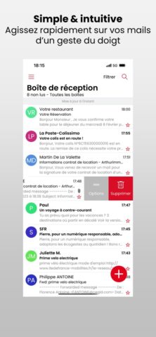 SFR Mail — скриншот 2