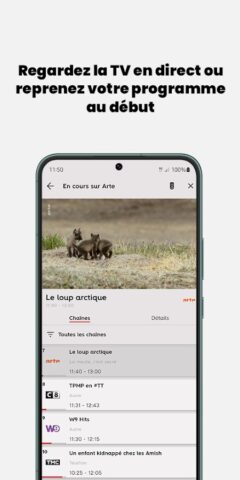 SFR TV для Android — скриншот 3