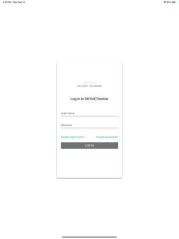 SKYNETmobile для iOS — скриншот 1