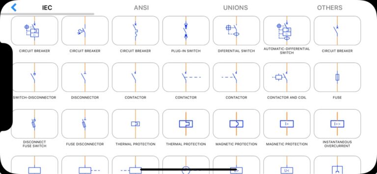 Электрические схемы для iOS — скриншот 2