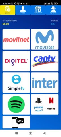 Saldo Rapido для Android — скриншот 1