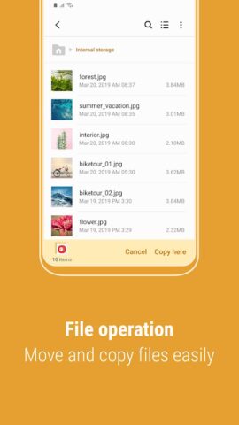 Samsung My Files для Android — скриншот 3