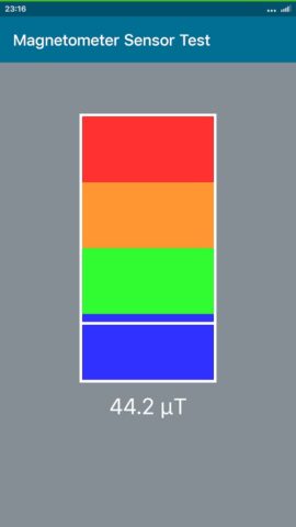 Sensor Test для Android — скриншот 4