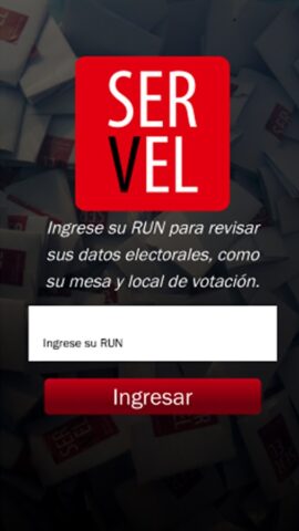 Servel Chile для Android — скриншот 1