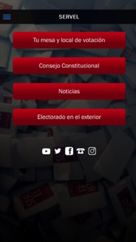 Servel Chile для Android — скриншот 3