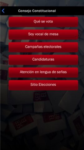 Servel Chile для Android — скриншот 5