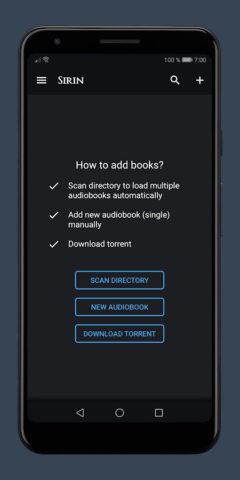 Сирин Плеер для Аудиокниг для Android — скриншот 4