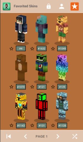 Skins for Minecraft PE для Android — скриншот 2