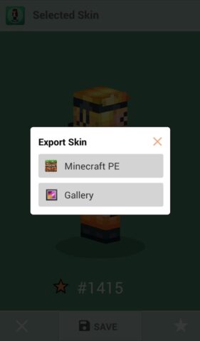 Skins for Minecraft PE для Android — скриншот 4