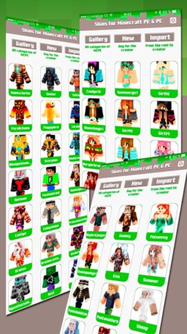 Skins for Minecraft PE & PC — Free Skins для iOS — скриншот 4