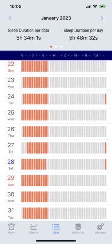Sleep Meister Lite для iOS — скриншот 4