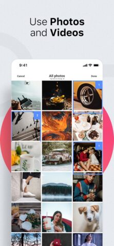 Слайд шоу с музыкой для iOS — скриншот 2