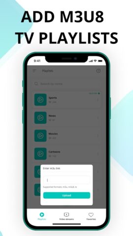 Smart IPTV Pro. TV Player M3U8 для Android — скриншот 2