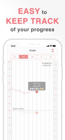 Дневник веса — SmartDiet для iOS — скриншот 2