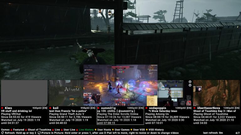 SmartTV Client for Twitch для Android — скриншот 2
