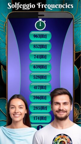 Частоты Сольфеджио: Медитация для Android — скриншот 1