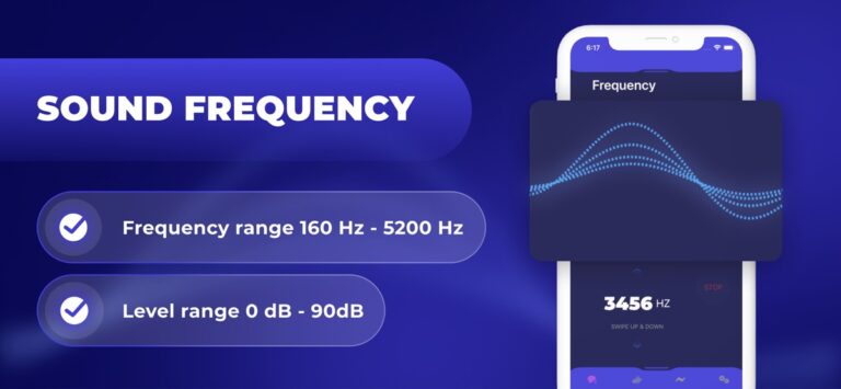 Генератор звуковых частот для iOS — скриншот 1