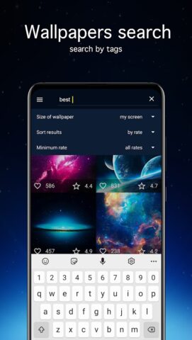 Обои космос 4K для Android — скриншот 3