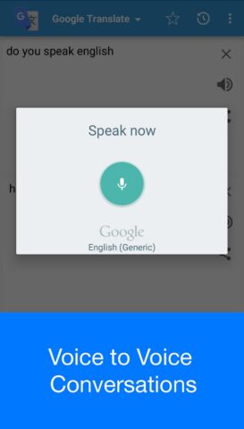 Speak to Voice Translator для Android — скриншот 2