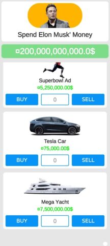 Spend Elon Musk’ Money — скриншот 3
