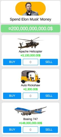 Spend Elon Musk’ Money — скриншот 5
