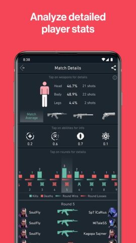 Spike Stats — Valorant Tracker для Android — скриншот 3