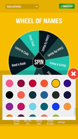 Spin Wheel — Random Picker для Android — скриншот 2