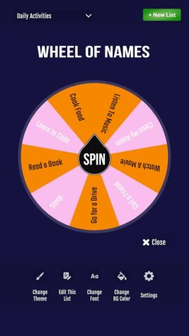 Spin Wheel — Random Picker для Android — скриншот 4